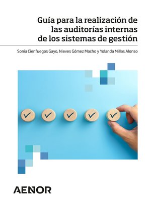 cover image of Guía para la realización de las auditorías internas de los sistemas de gestión